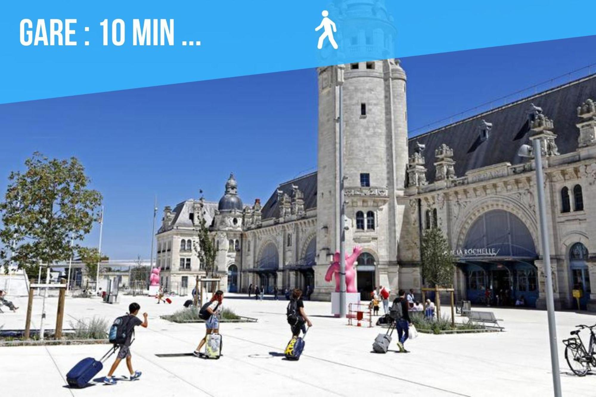 Caporizon-Le Perot-T2 Au Coeur Du Vieux Port 100M Plage La Rochelle  Buitenkant foto